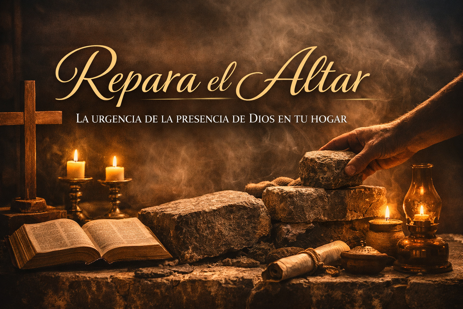 Repara el altar.